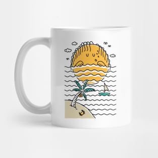 Sun Sleep (for Bright Color) Mug